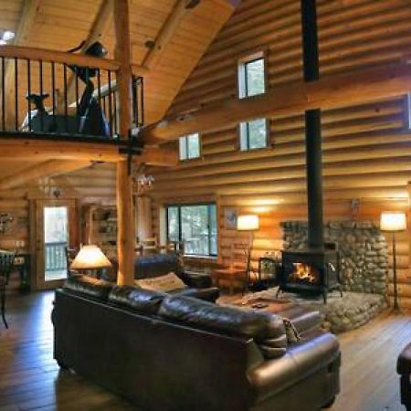 Eagles Nest - Natural Log Cabin With Guest House 爱德怀 外观 照片