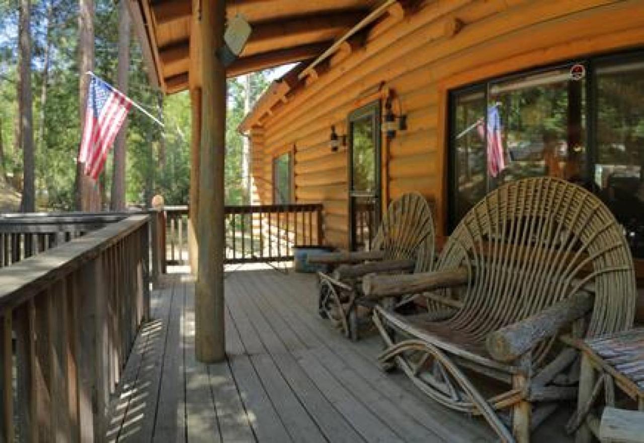 Eagles Nest - Natural Log Cabin With Guest House 爱德怀 外观 照片