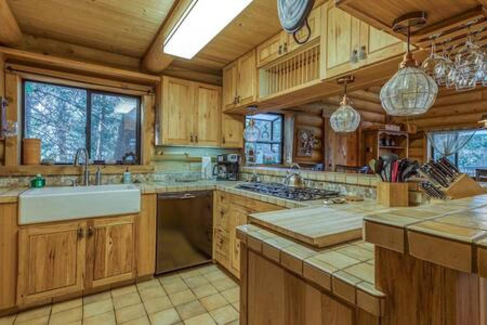 Eagles Nest - Natural Log Cabin With Guest House 爱德怀 外观 照片