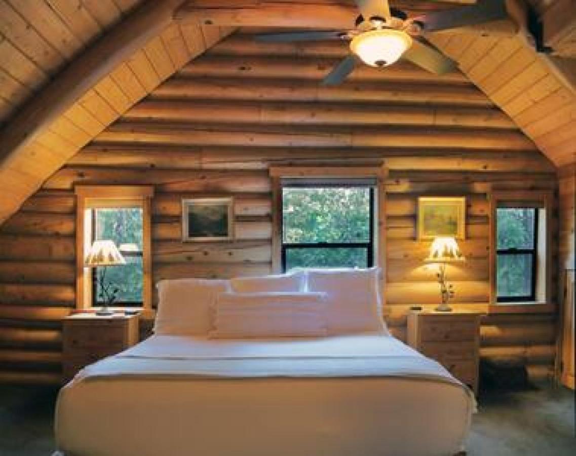 Eagles Nest - Natural Log Cabin With Guest House 爱德怀 外观 照片